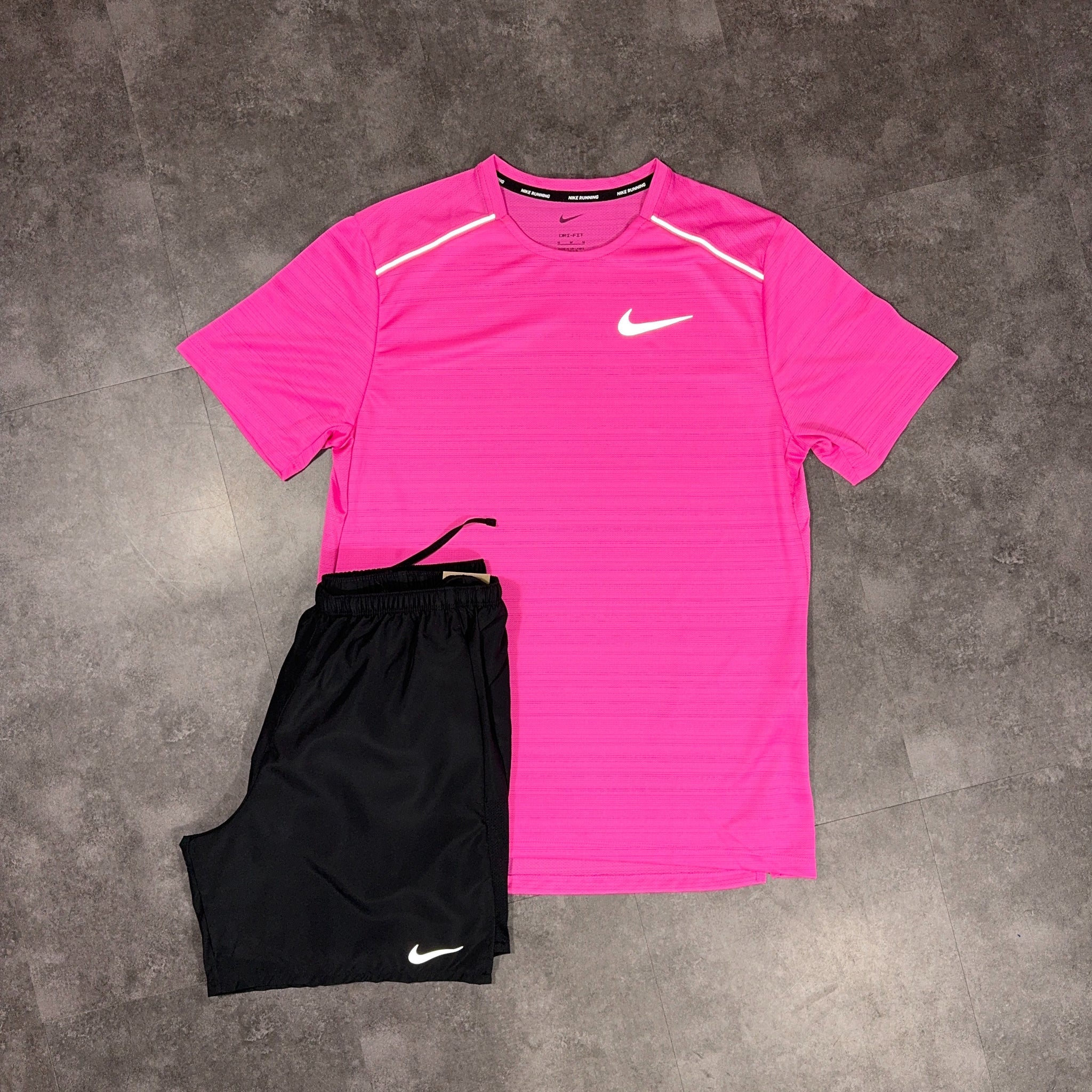 Ensemble Nike Running Rose